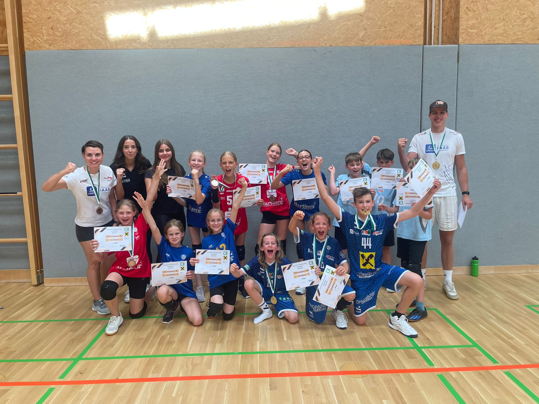 Erfolgreicher Saisonabschluss bei den Steirischen U12-Landesmeisterschaften für den TSV Hartberg