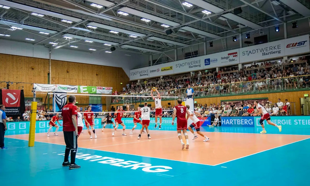 Volleyballfest in Hartberg: Österreichs Nationalteams sorgen für Gänsehaut