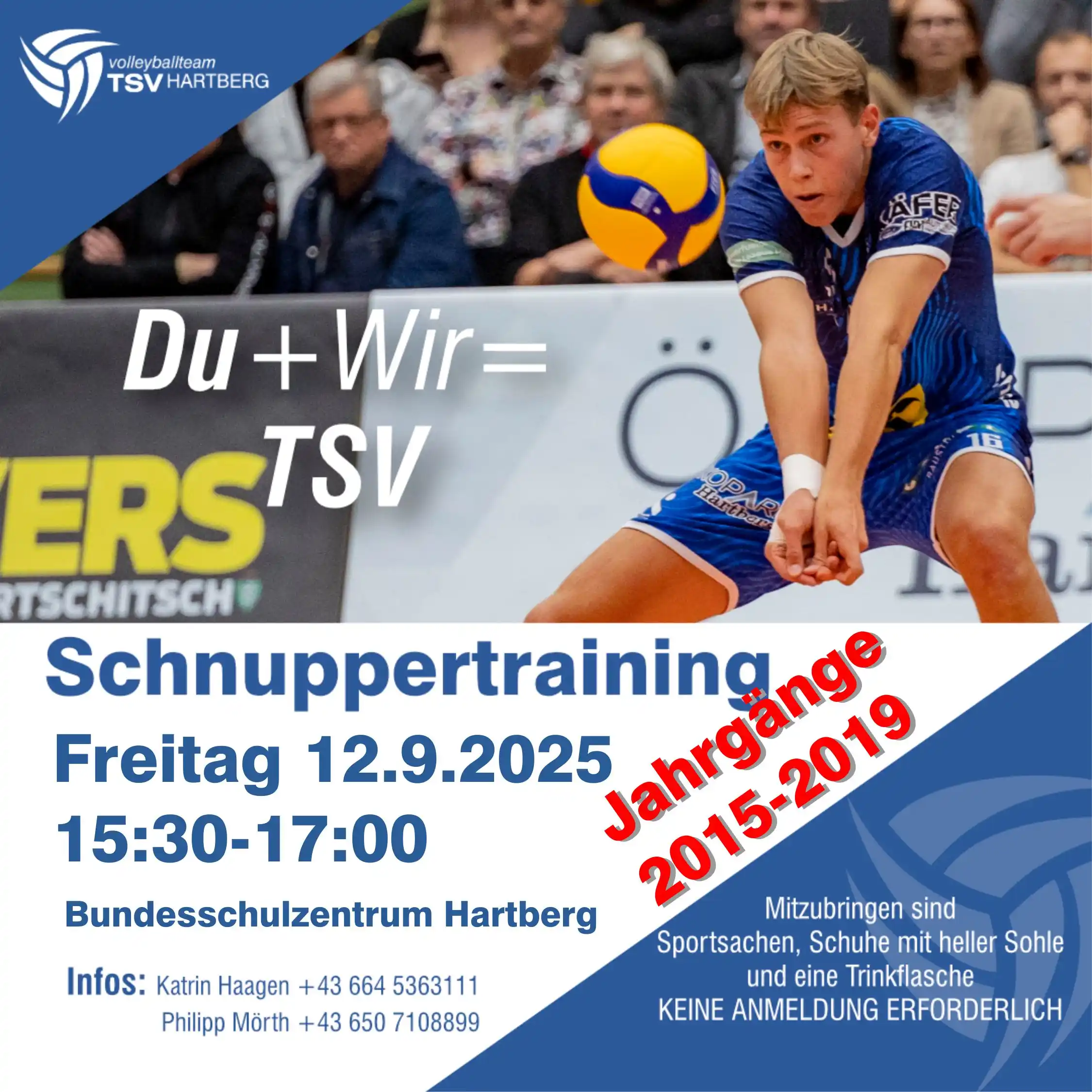 Jetzt einsteigen – Volleyball für die Stars von morgen!