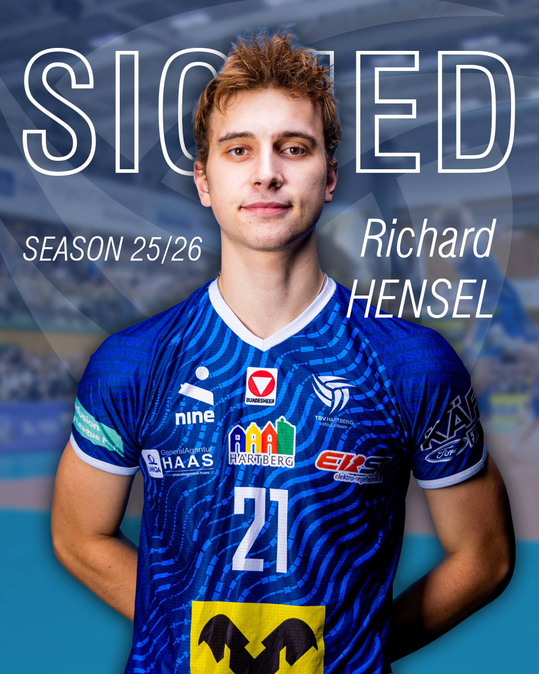 Richard Hensel bleibt ein Hartberger – Verlängerung mit Vorbildcharakter