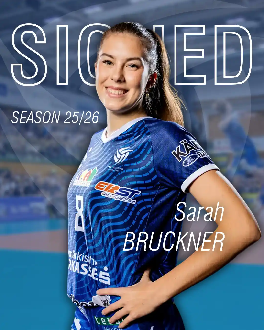 Verlängert: Sarah Bruckner bleibt beim TSV