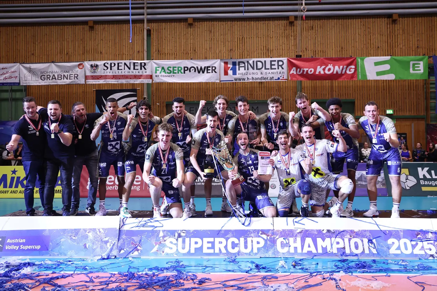 SUPERCUP-Titel für TSV | Start in dies Meisterschaft am kommenden Samstag
