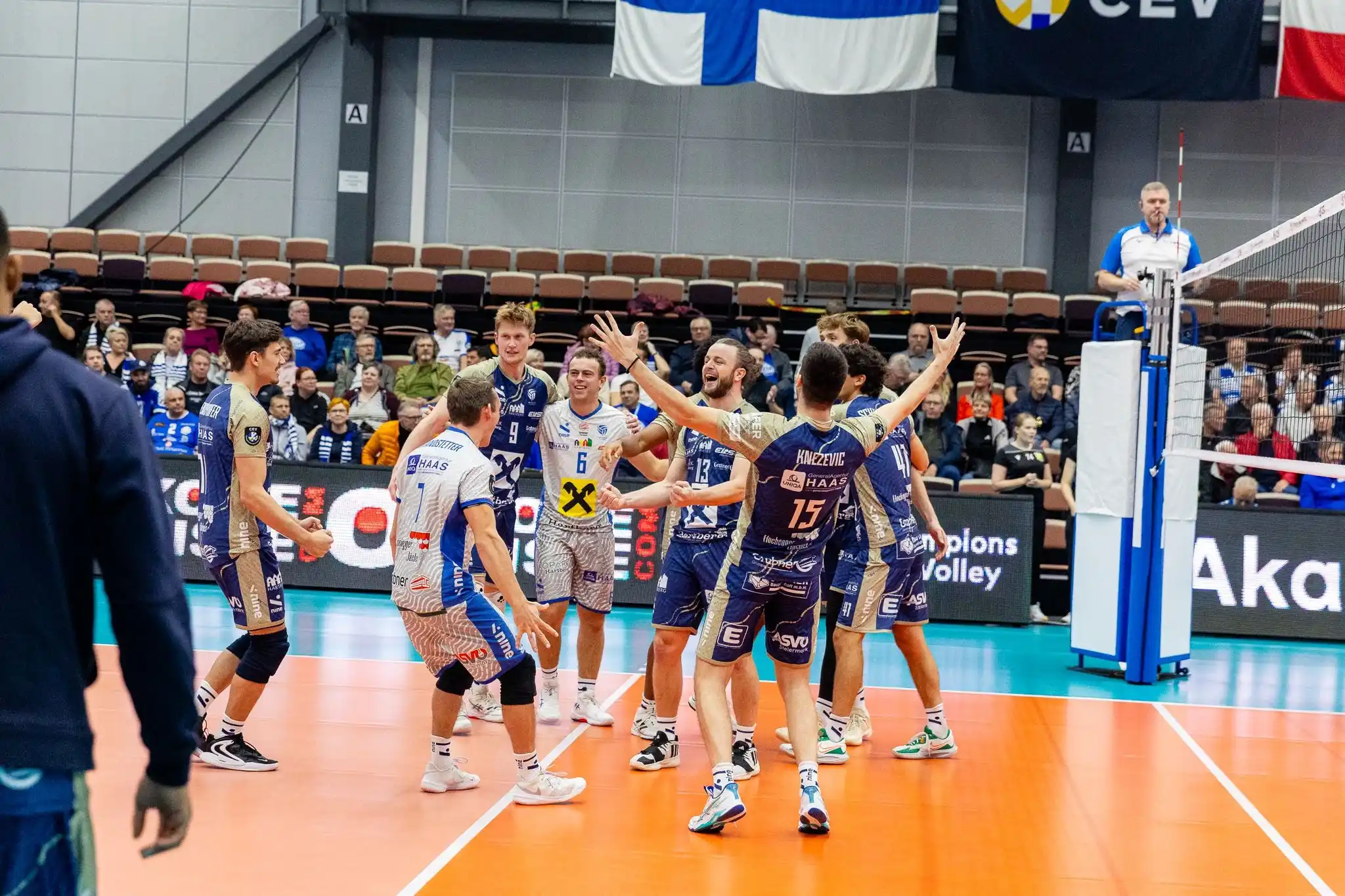 Samstag Liga-Hit auswärts gegen Aich/Dob - Mittwoch wieder Champions League