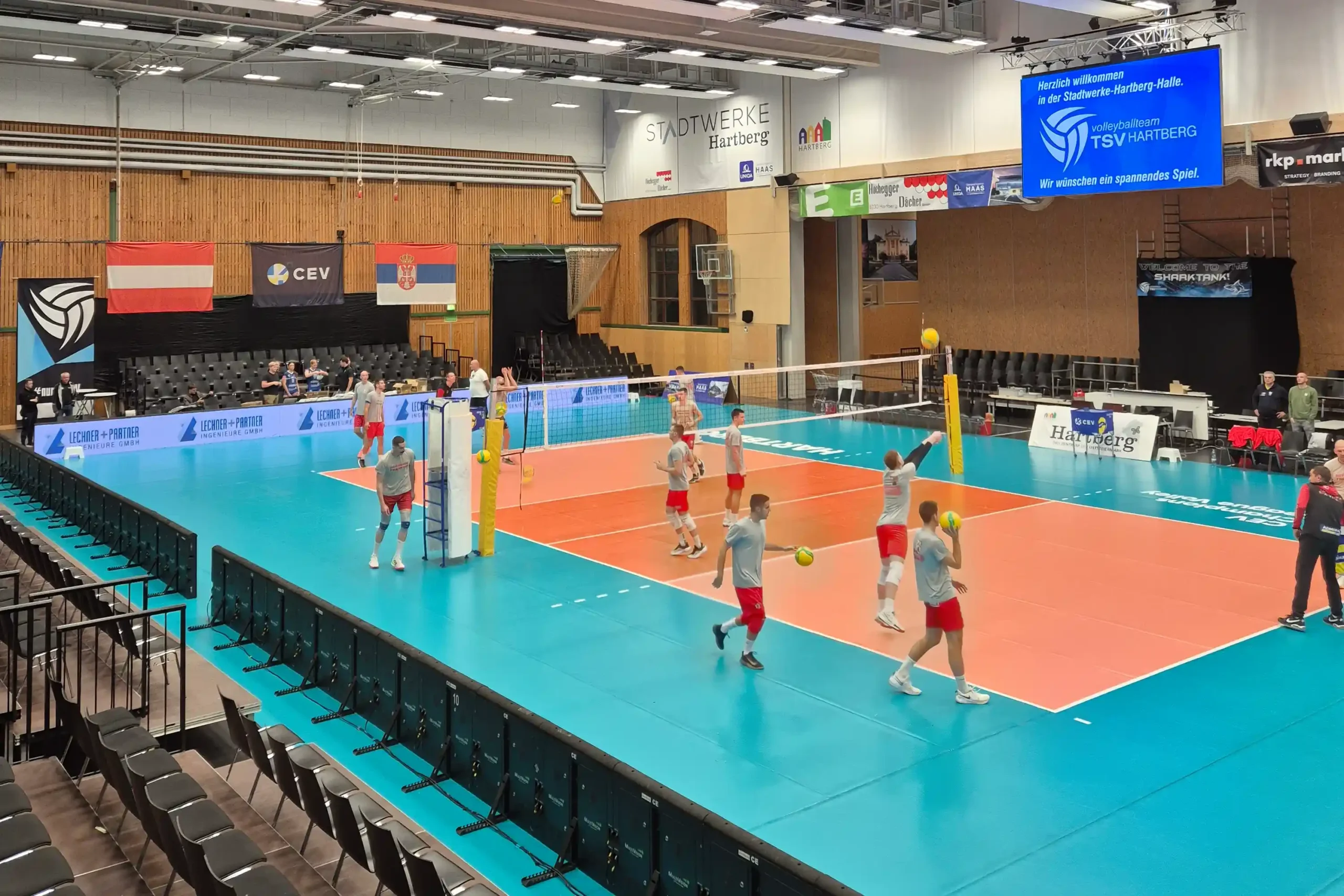 Es ist angerichtet: Mittwoch wieder Champions League in Hartberg!