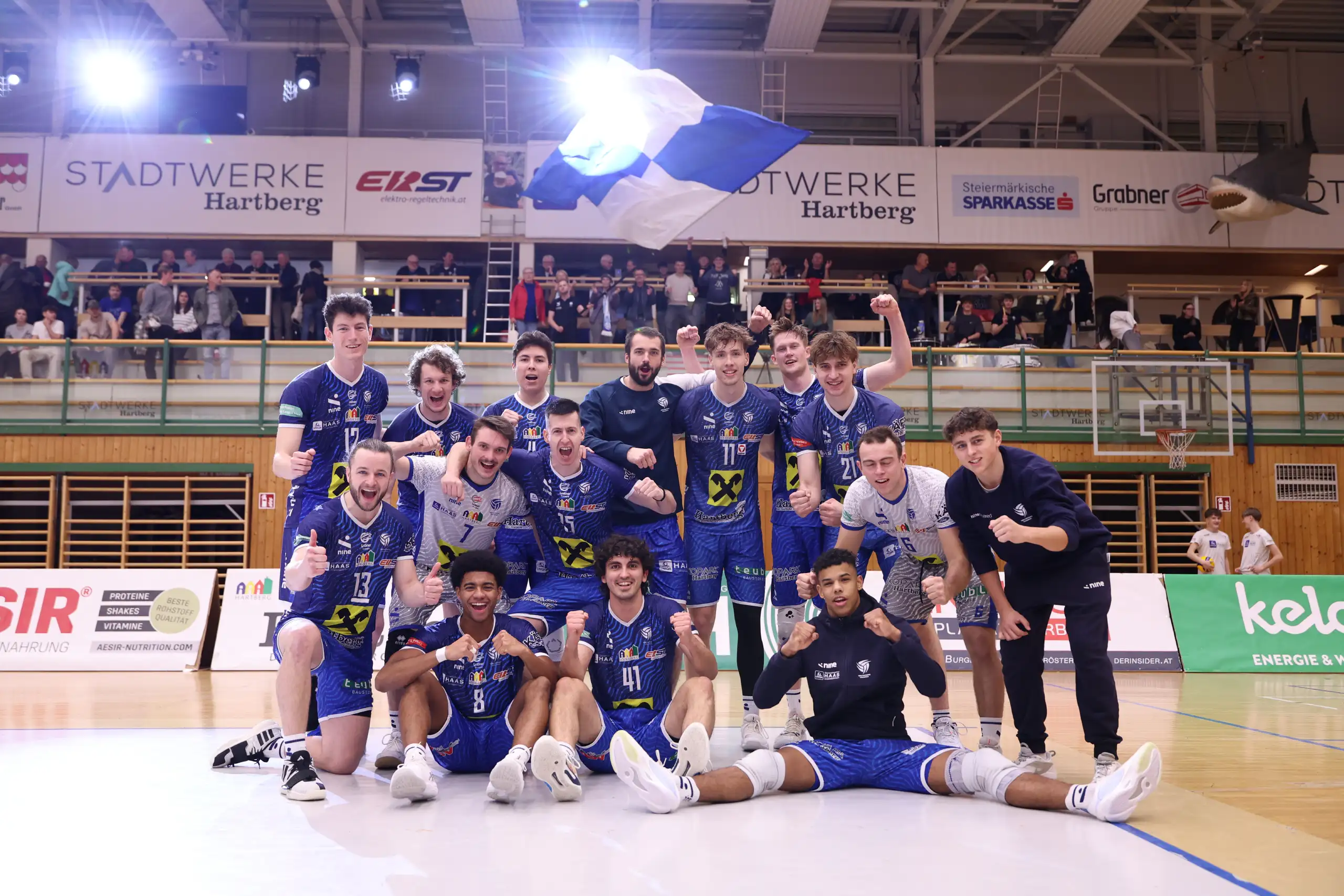 TSV-Herren starten mit klarem 3:0 gegen Amstetten ins Viertelfinale