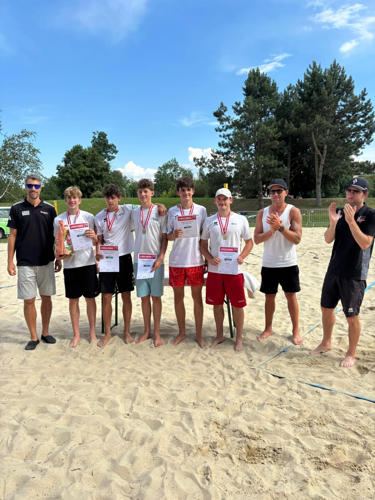 Gold für die Steiermark beim Bundesnachwuchswettbewerb im Beachvolleyball