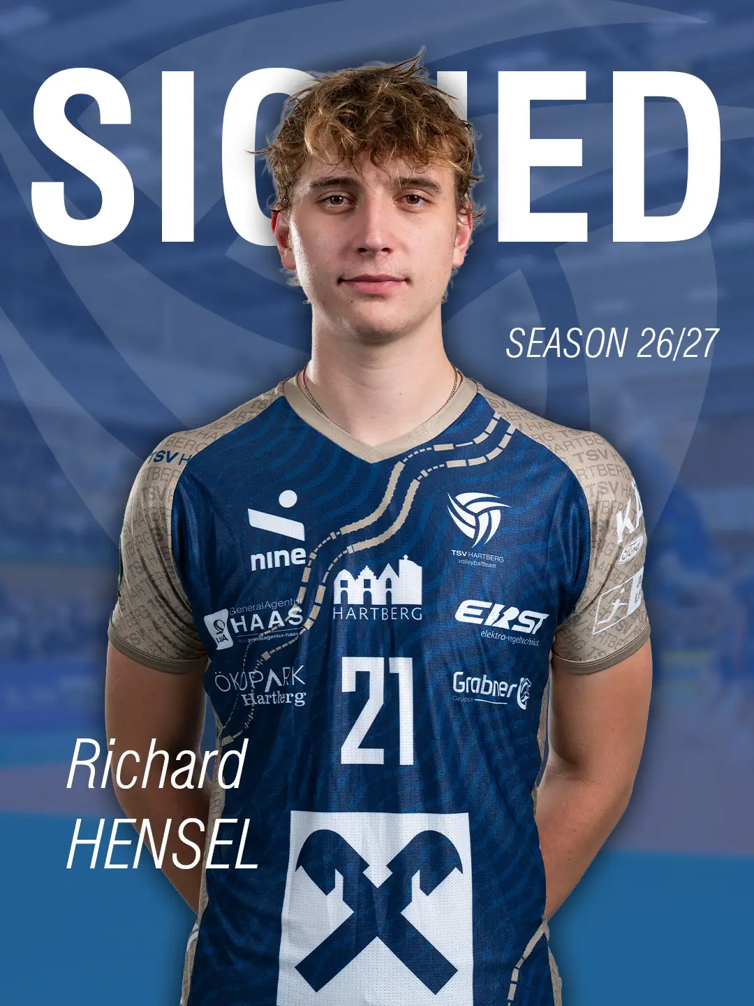 Richard Hensel bleibt dem TSV treu