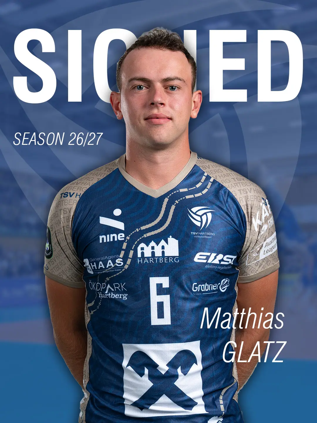 Matthias Glatz bleibt dem TSV Hartberg treu