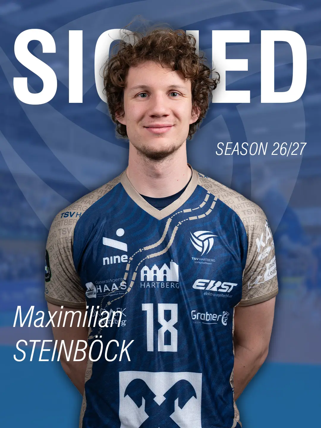 Führungsfigur bleibt an Bord: Maximilian Steinböck verlängert beim TSV Hartberg