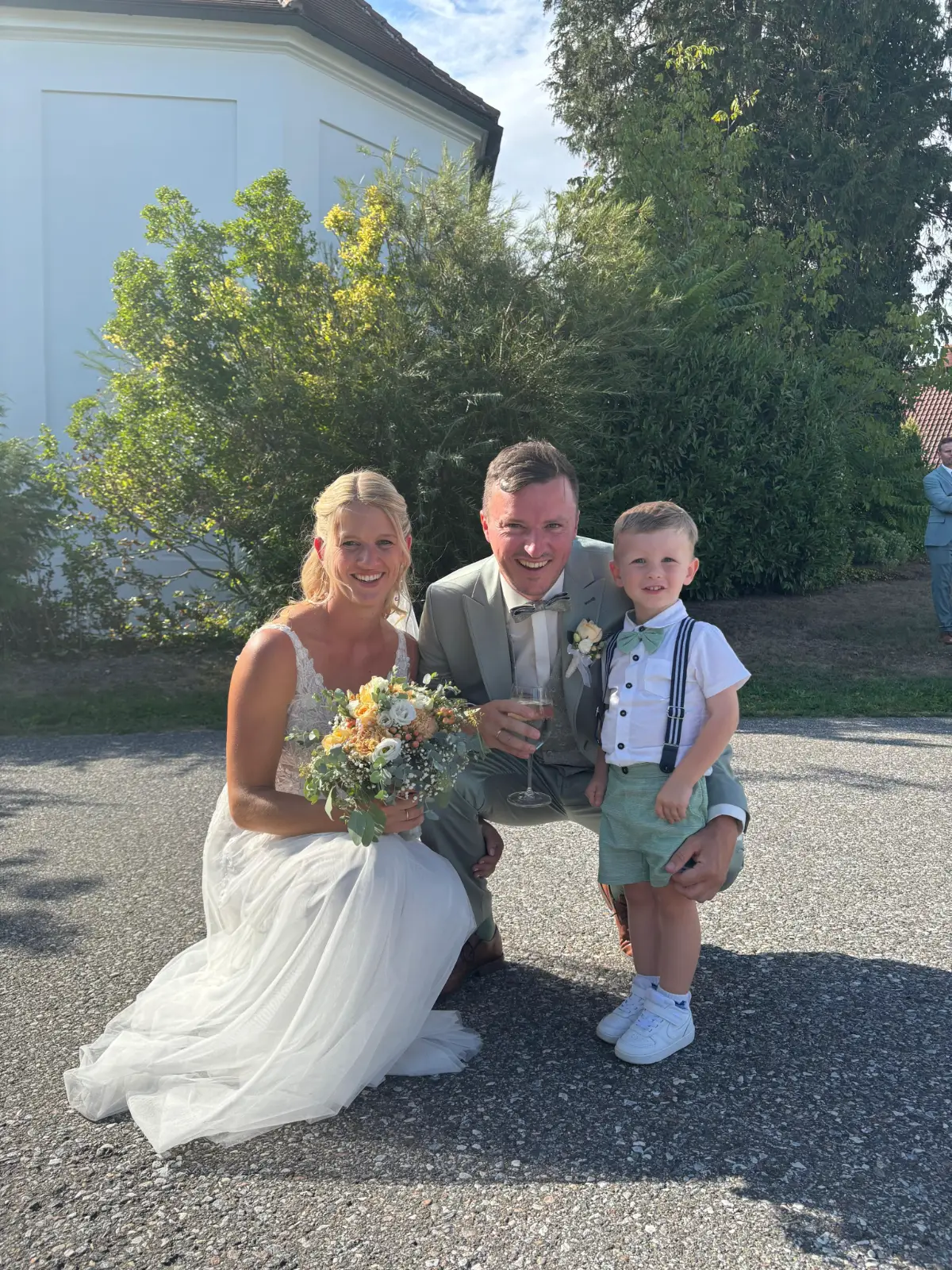 Herzlichen Glückwunsch zur Hochzeit, Manuel!