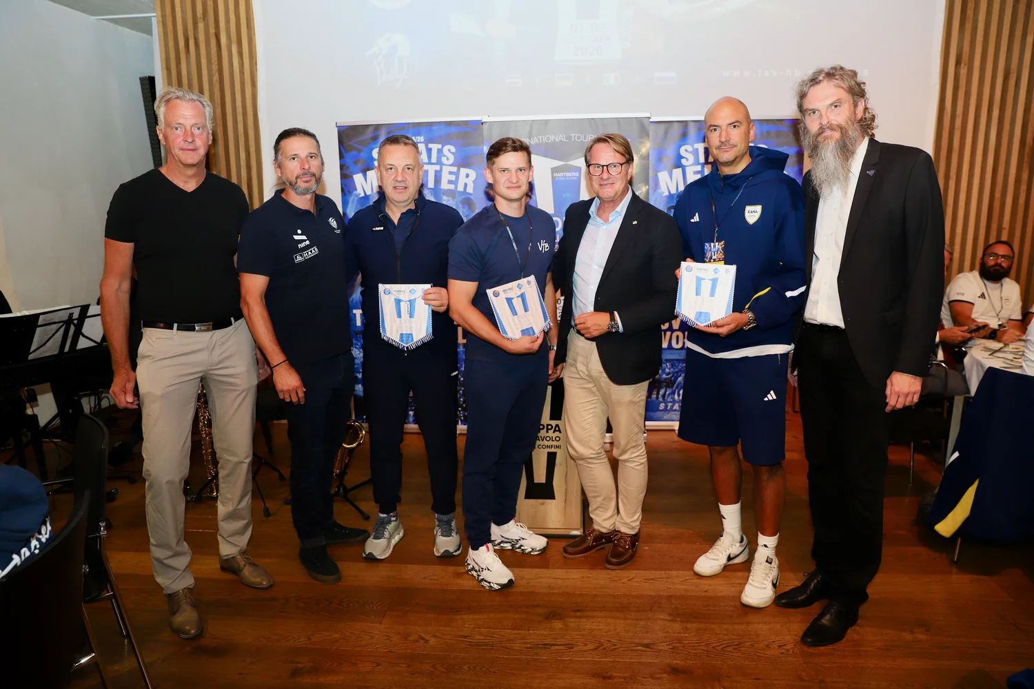 Offizieller Auftakt der Coppa Pallavolo Senza Confini im Schloss Hartberg