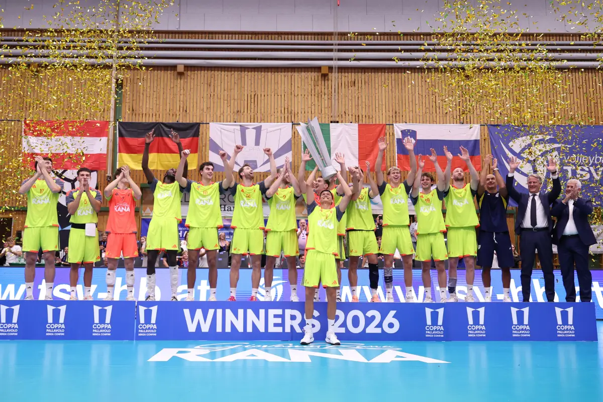 RANA Verona gewinnt die erste Coppa Pallavolo Senza Confini